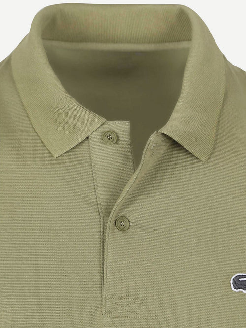 Lacoste poloshirt breathable groen | Regular-fit