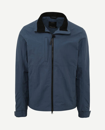 Irvin jas blauw