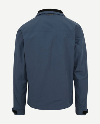 Irvin jas blauw