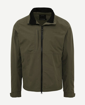 Didriksons irvin jas donkergroen | Regular-fit