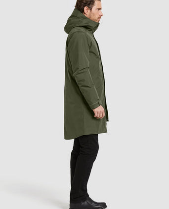 Didriksons parka kenny groen | Regular-fit