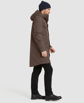 Didriksons parka kenny bruin | Regular-fit