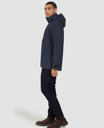 Didriksons stefan jas donkerblauw | Regular-fit