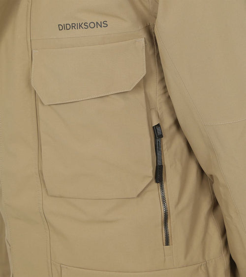 Didriksons parka drew beige | Regular-fit