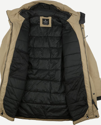Parka drew beige