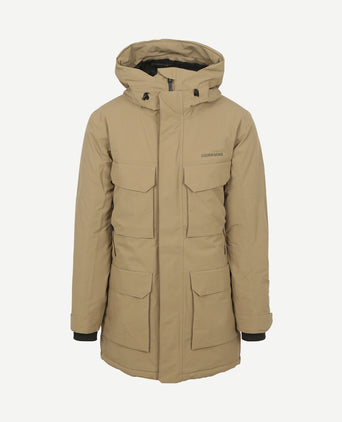 Parka drew beige