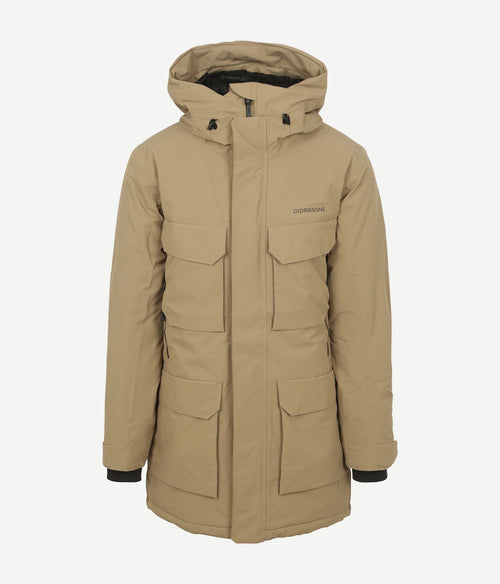 Parka drew beige