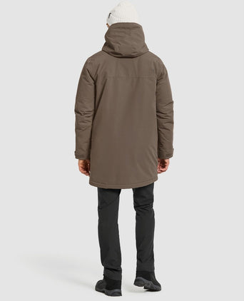 Didriksons parka drew taupe | Regular-fit