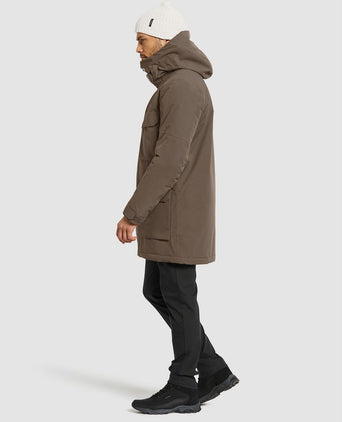 Didriksons parka drew taupe | Regular-fit