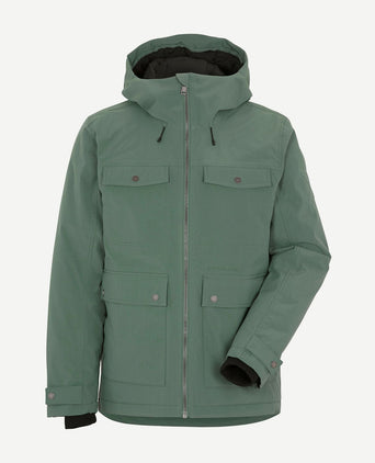 Parka hilding donkergroen