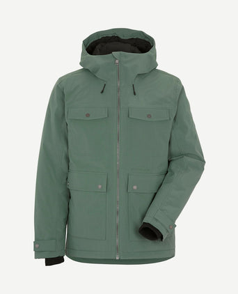 Parka hilding donkergroen