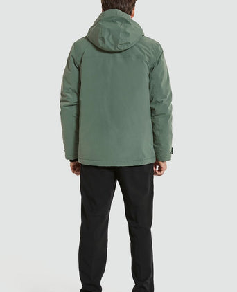 Parka hilding donkergroen
