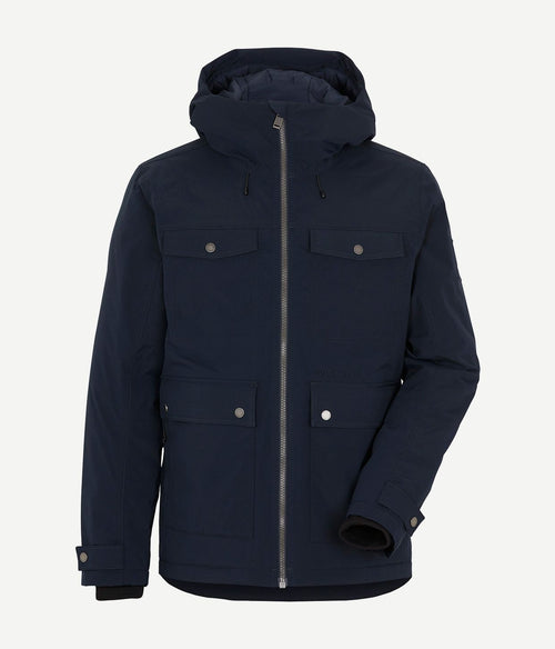 Didriksons parka hilding donkerblauw | Regular-fit