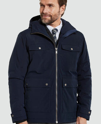 Didriksons parka hilding donkerblauw | Regular-fit
