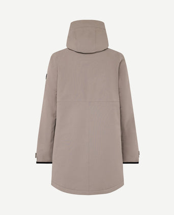 Parka kenny ash brown