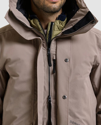 Parka kenny ash brown