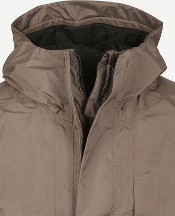 Didriksons parka kenny beige | Regular-fit