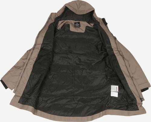 Didriksons parka kenny beige | Regular-fit