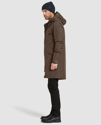 Didriksons parka kenny bruin | Regular-fit