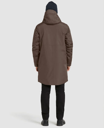 Didriksons parka kenny bruin | Regular-fit