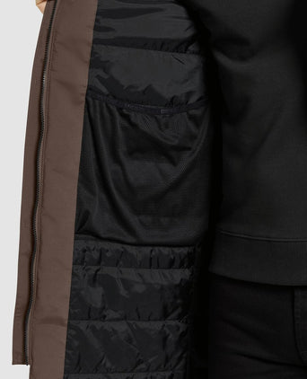 Didriksons parka kenny bruin | Regular-fit