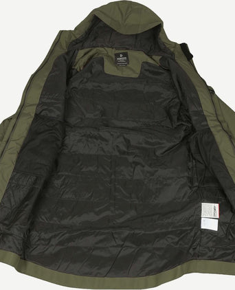 Didriksons parka kenny donkergroen | Regular-fit