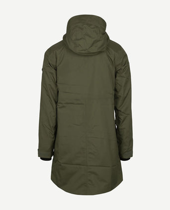 Didriksons parka kenny donkergroen | Regular-fit