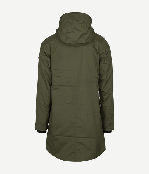 Didriksons parka kenny donkergroen | Regular-fit