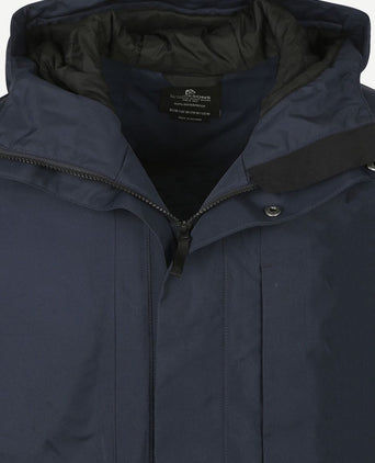Didriksons parka kenny donkerblauw | Regular-fit