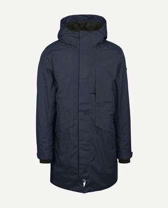 Didriksons parka kenny donkerblauw | Regular-fit