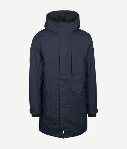 Didriksons parka kenny donkerblauw | Regular-fit
