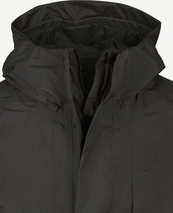 Didriksons parka kenny zwart | Regular-fit