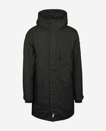 Didriksons parka kenny zwart | Regular-fit