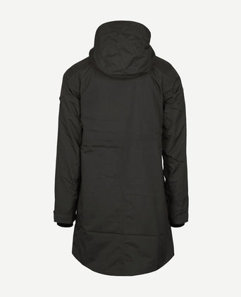 Didriksons parka kenny zwart | Regular-fit