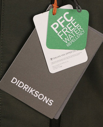 Didriksons parka marco donkergroen | Regular-fit