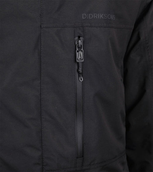 Didriksons parka marco donkerblauw | Regular-fit