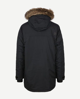 Didriksons parka marco donkerblauw | Regular-fit