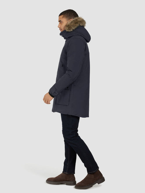 Didriksons rick jas donkerblauw | Regular-fit