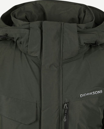 Didriksons stefan jas donkergroen | Regular-fit