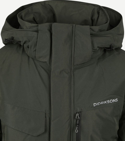 Didriksons stefan jas donkergroen | Regular-fit