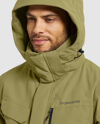 Didriksons stefan jas groen | Regular-fit