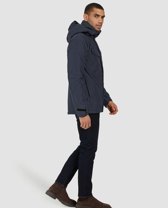 Didriksons stefan jas donkerblauw | Regular-fit