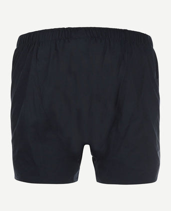Boxer donkerblauw poplin