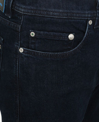 Jeans Lyon tapered future flex donkerblauw