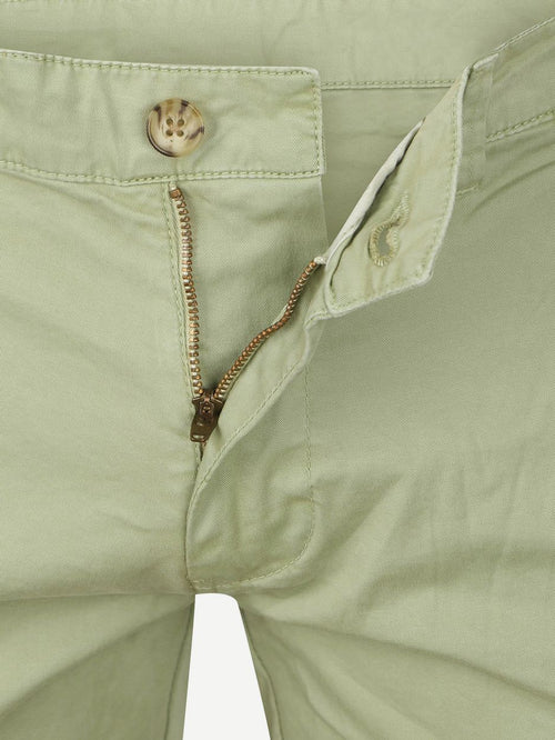 Suitable berry short groen | Slim-fit