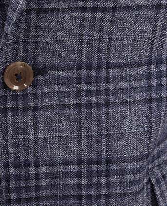 Colbert heleen ruit donkerblauw
