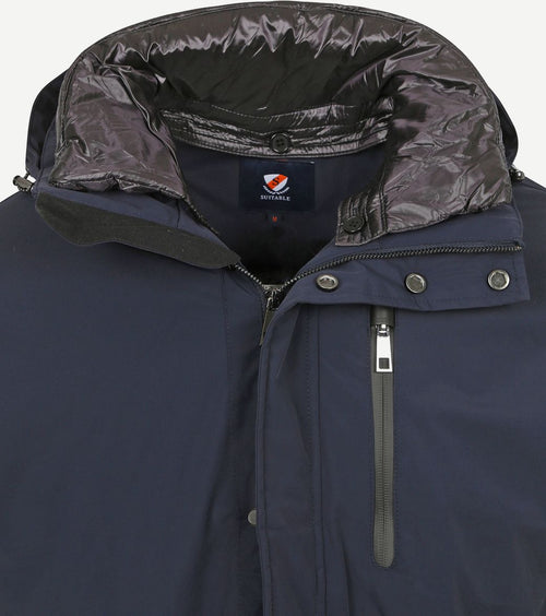 Baz winterjas donkerblauw