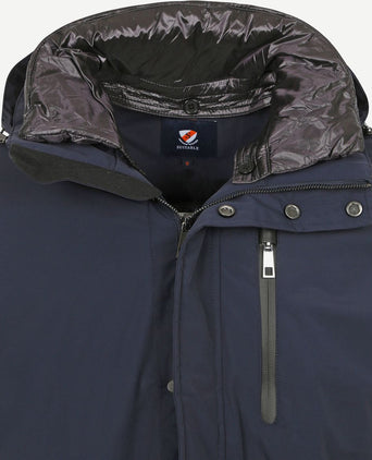 Baz winterjas donkerblauw