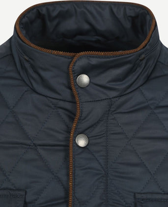 Step jas donkerblauw