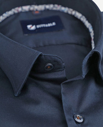 Overhemd donkerblauw 270-5